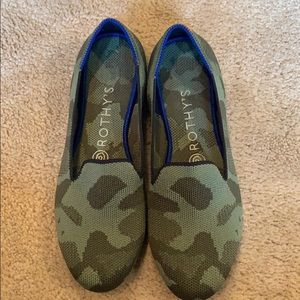 Rothy’s camo 7.5 shoes